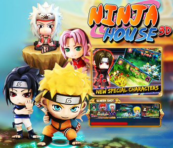 เจาะลึกตัวละครน่าเล่นในเกมส์ Ninja House 3D