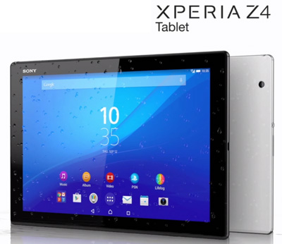 รีวิวสเปค Xperia Z4 Tablet แท็บเล็ตกันน้ำขนาด 10 นิ้ว ที่เบาที่สุดในโลกด้วยน้ำหนัก 400 กรัม