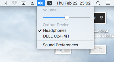 วิธีแสดงแถบเมนูเพิ่ม-ลดเสียง บน Menu Bar ใน Mac